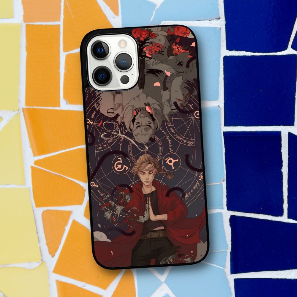 Fullmetal Alchemist Alphonse Edward Elric Anime iPhone Case